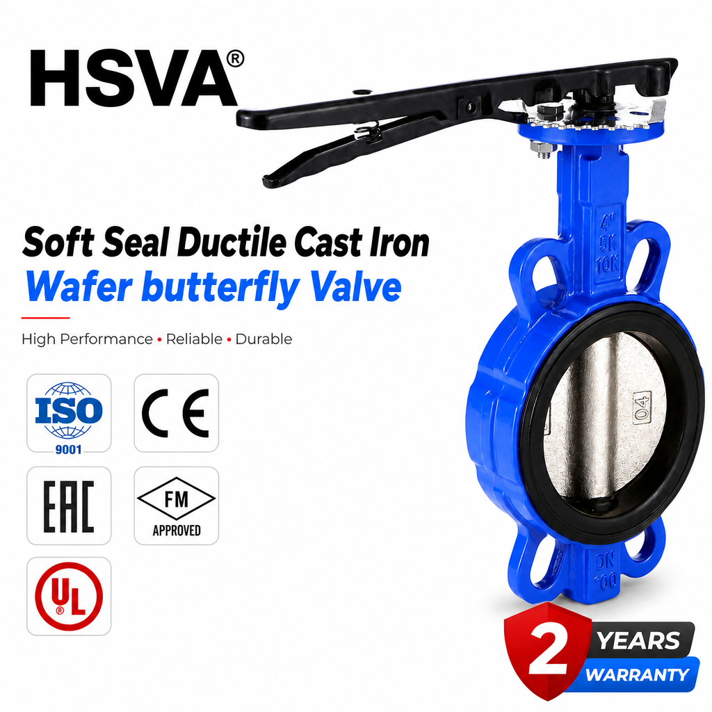 HSVA Flanged Butterfly Valve